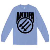 Colony Blue anti blue check action Long Sleeve Tee - artisFamous