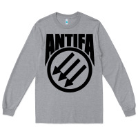 Heather Grey anti blue check action Long Sleeve Tee - artisFamous