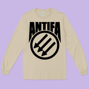 Anti Blue Check Action Long Sleeve Tee Designed By Artisfamous
