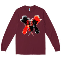 Burgundy kings of leon only by the night Long Sleeve Tee - artisFamous