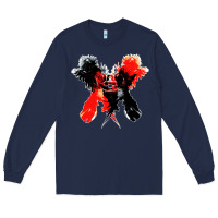 Navy kings of leon only by the night Long Sleeve Tee - artisFamous