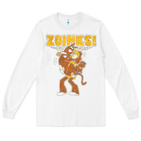 White zoinks Long Sleeve Tee - artisFamous