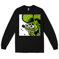 Black rat fink Long Sleeve Tee - artisFamous