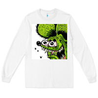 White rat fink Long Sleeve Tee - artisFamous