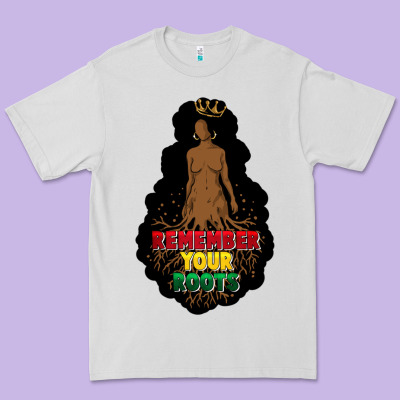Remember Your Roots Premium Tee Designed By Fadigitalartstudio