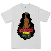 Dove Grey Remember your roots Premium Tee - FaDigitalArtStudio