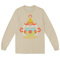 Mushroom lite brite Long Sleeve Tee - artisFamous
