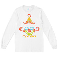 White lite brite Long Sleeve Tee - artisFamous