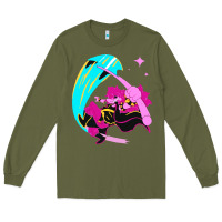 Army Green deltarune Long Sleeve Tee - artisFamous