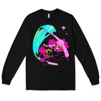 Black deltarune Long Sleeve Tee - artisFamous