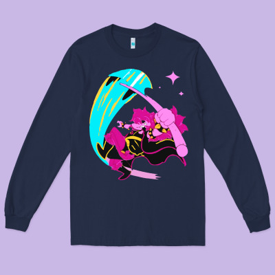 Deltarune Long Sleeve Tee Designed By Artisfamous