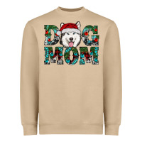 Mushroom Christmas Dog Mom Husky Heavyweight Sweatshirt - RanaPortraitStore