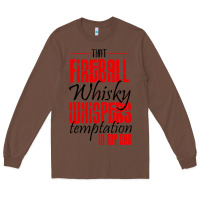 Chestnut fireball whisky whispers Long Sleeve Tee - artisFamous