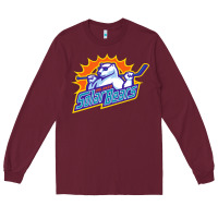 Burgundy solar bears Long Sleeve Tee - artisFamous