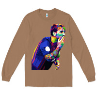 Toasted Coconut LIONEL MESSI Long Sleeve Tee - artisFamous