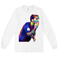 White LIONEL MESSI Long Sleeve Tee - artisFamous