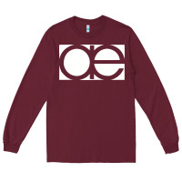 Burgundy autechre Long Sleeve Tee - artisFamous