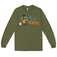 Army Green fabrats Long Sleeve Tee - artisFamous