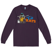 Plum fabrats Long Sleeve Tee - artisFamous
