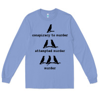 Colony Blue attempted murder cute Long Sleeve Tee - artisFamous