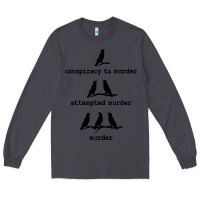 Smoke attempted murder cute Long Sleeve Tee - artisFamous