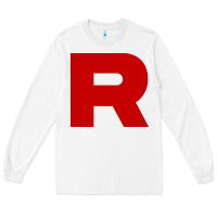 White r is team rocket Long Sleeve Tee - artisFamous