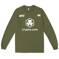 Army Green crypto Long Sleeve Tee - artisFamous
