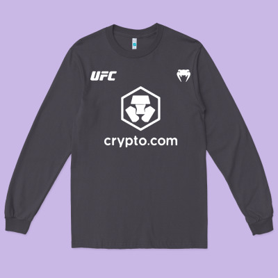 Crypto Long Sleeve Tee Designed By Artisfamous