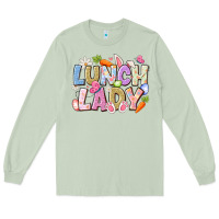 Matcha lunch lady easter Long Sleeve Tee - CowhideDigitalArt