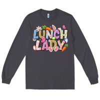Smoke lunch lady easter Long Sleeve Tee - CowhideDigitalArt