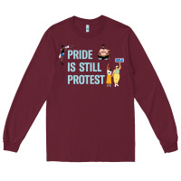 Burgundy pride is still protest Long Sleeve Tee - artisFamous