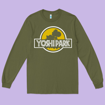 Yoshi Park Long Sleeve Tee Designed By Artisfamous