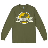 Army Green yoshi park Long Sleeve Tee - artisFamous
