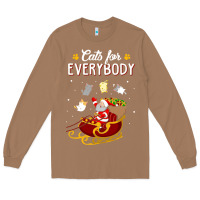 Toasted Coconut cats for everybody cat christmas ugly christmas sweatshirt Long Sleeve Tee - artisFamous