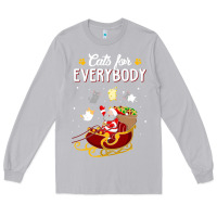 Moon Dust cats for everybody cat christmas ugly christmas sweatshirt Long Sleeve Tee - artisFamous
