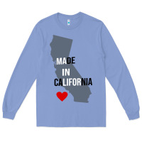 Colony Blue made in california Long Sleeve Tee - artisFamous