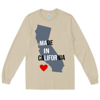 Mushroom made in california Long Sleeve Tee - artisFamous