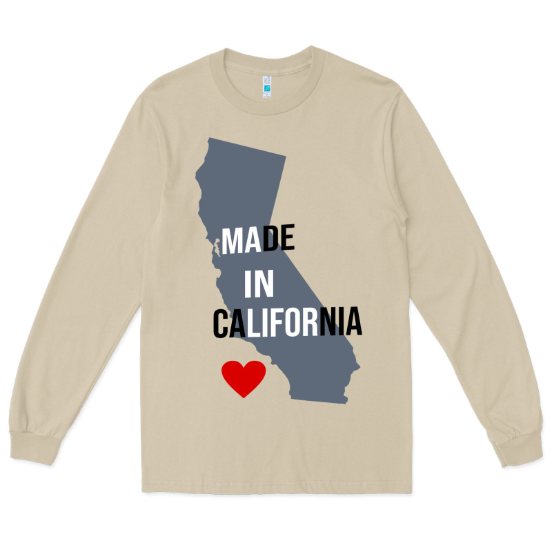 Made In California Long Sleeve Tee by artisFamous | Teevron