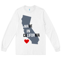 White made in california Long Sleeve Tee - artisFamous