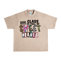 French Oak my class ısfull of sweet hearts Urban Heavy Tee - CowhideDigitalArt