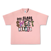 Salmon my class ısfull of sweet hearts Urban Heavy Tee - CowhideDigitalArt
