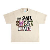 Sandshell my class ısfull of sweet hearts Urban Heavy Tee - CowhideDigitalArt