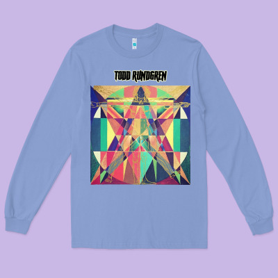 Todd Rundgren Album Art Long Sleeve Tee Designed By Artisfamous