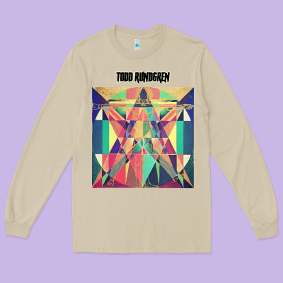 Todd Rundgren Album Art Long Sleeve Tee Designed By Artisfamous