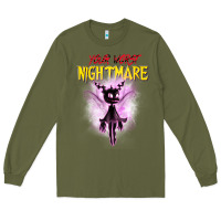 Army Green Your Worst Nightmare Long Sleeve Tee - artisFamous