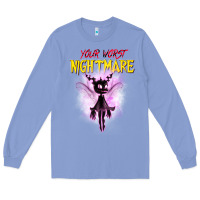 Colony Blue Your Worst Nightmare Long Sleeve Tee - artisFamous