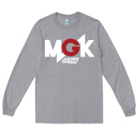 Heather Grey machine gun Long Sleeve Tee - artisFamous