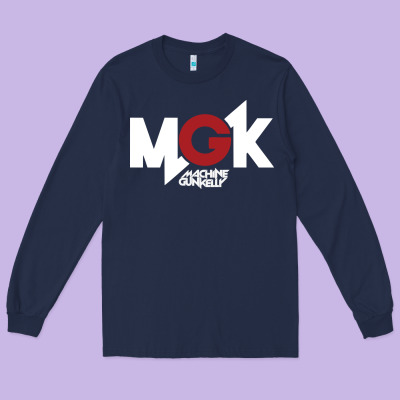 Machine Gun Long Sleeve Tee Designed By Artisfamous