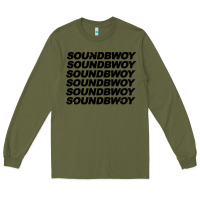 Army Green soundbwoy Long Sleeve Tee - artisFamous