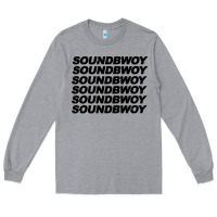 Heather Grey soundbwoy Long Sleeve Tee - artisFamous